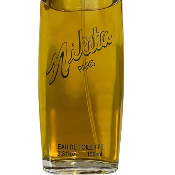 Nikita by Elite Parfums Eau de Toilette Spray 100 ml 3.3 oz for Women Vintage - Picture 3 of 3